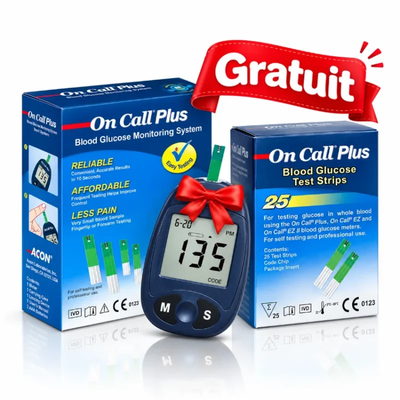 ON CALL PLUS – 25 BANDELETTES, APPAREIL GRATUIT
