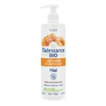 Lait corps Natessance miel réconfortant 400 ml pour peau sèche