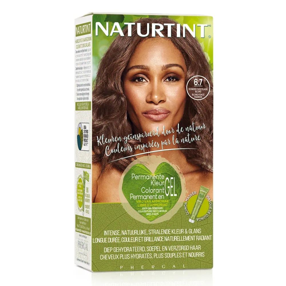 NATURTINT 6.7 Blond Foncé Marron coloration cheveux naturels