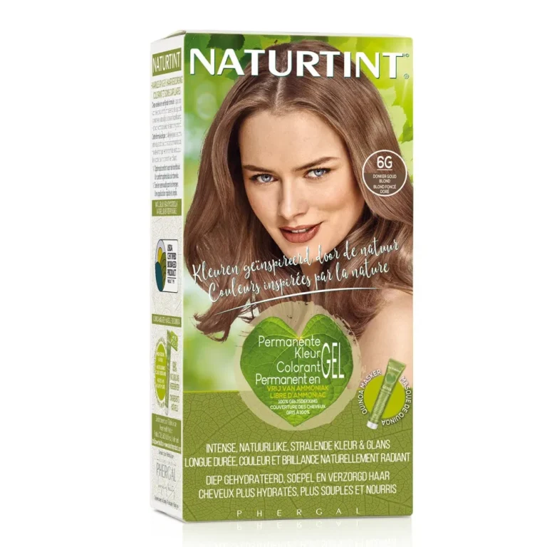 NATURTINT Coloration Permanente 6G Châtain Foncé Doré cheveux nourris et brillants