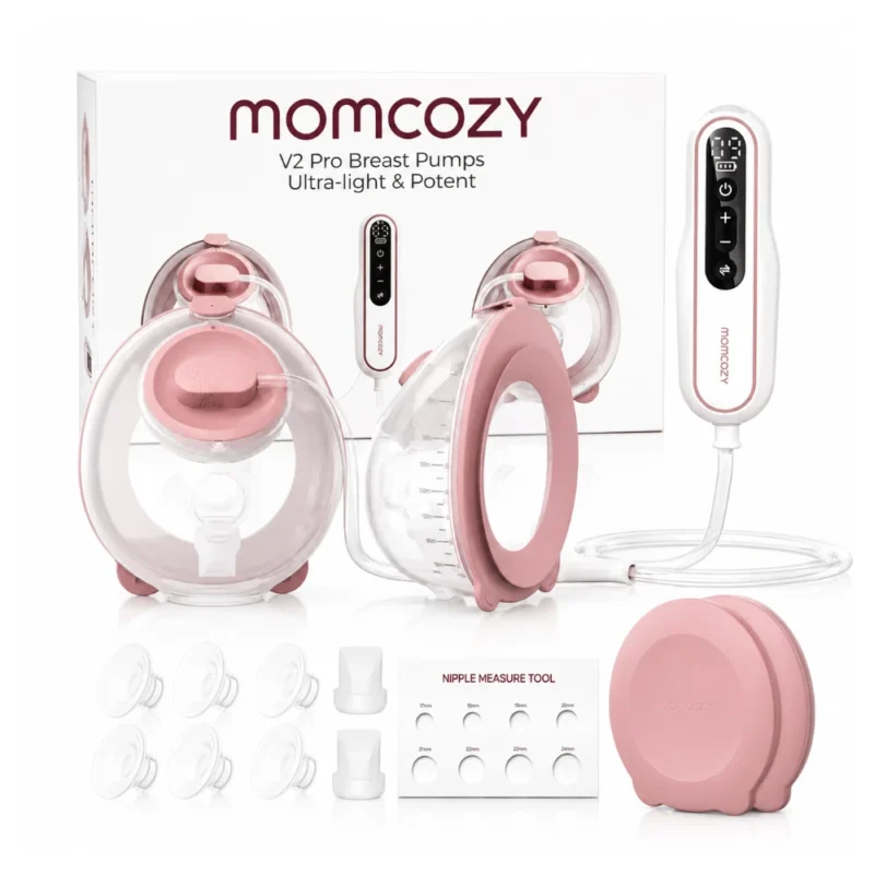 MOMCOZY V2 Pro Tire-Lait Mains Libres