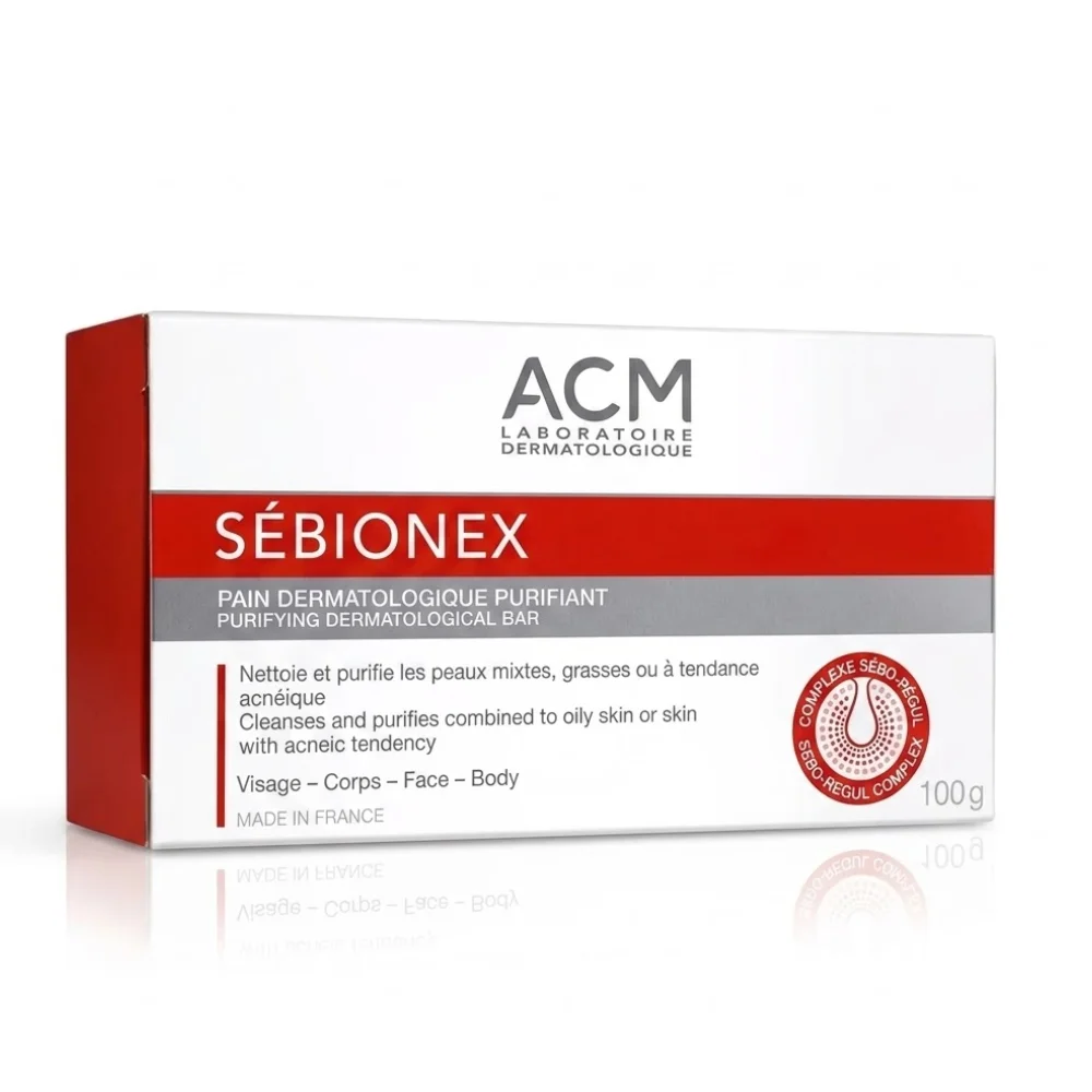 ACM SEBIONEX PAIN DERMATOLOGIQUE PURIFIANT 100GR ACM SEBIONEX PAIN DERMATOLOGIQUE PURIFIANT 100GR_Bpharma tunisie