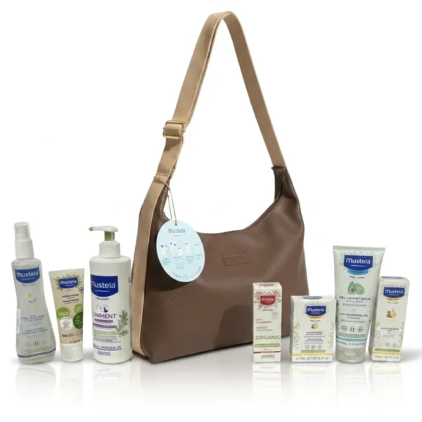 Mustela sac maternité S1 2026 Maman Stylée, coffret de 6 soins bébé et maman