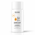 BABÉ fluide solaire dépigmentant SPF50 visage 50 ml