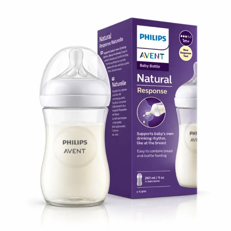 AVENT BIBERON NATURAL PLASTIQUE 1M+ SCY903/01 260ML