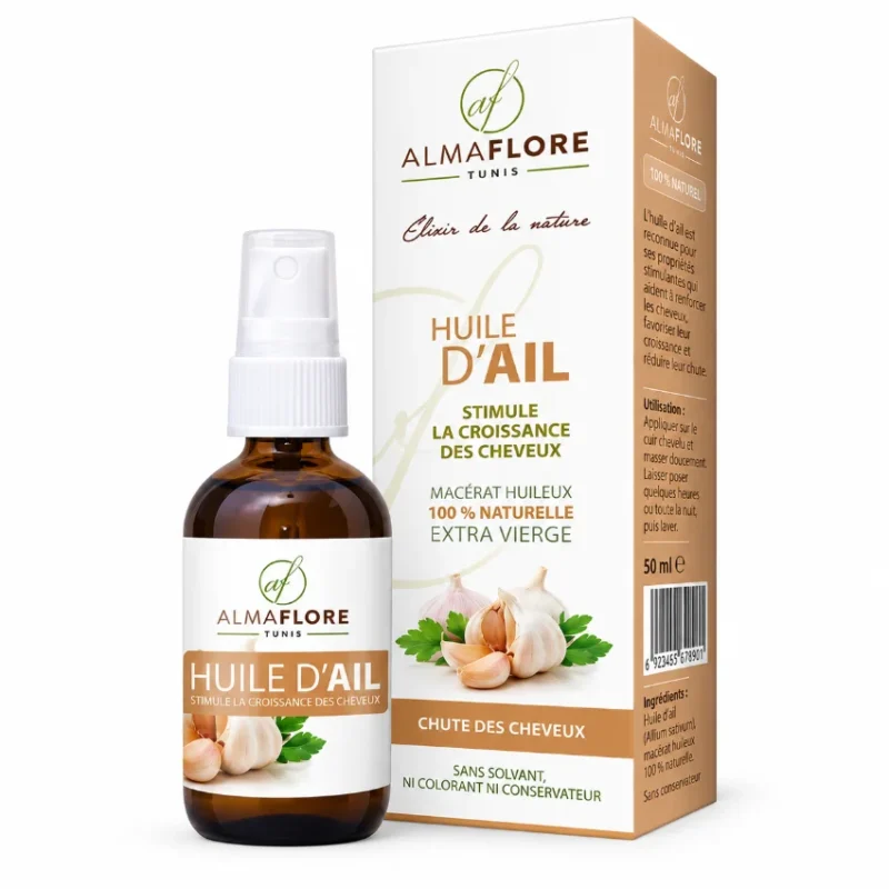 ALMAFLORE HUILE D’AIL, 50ML
