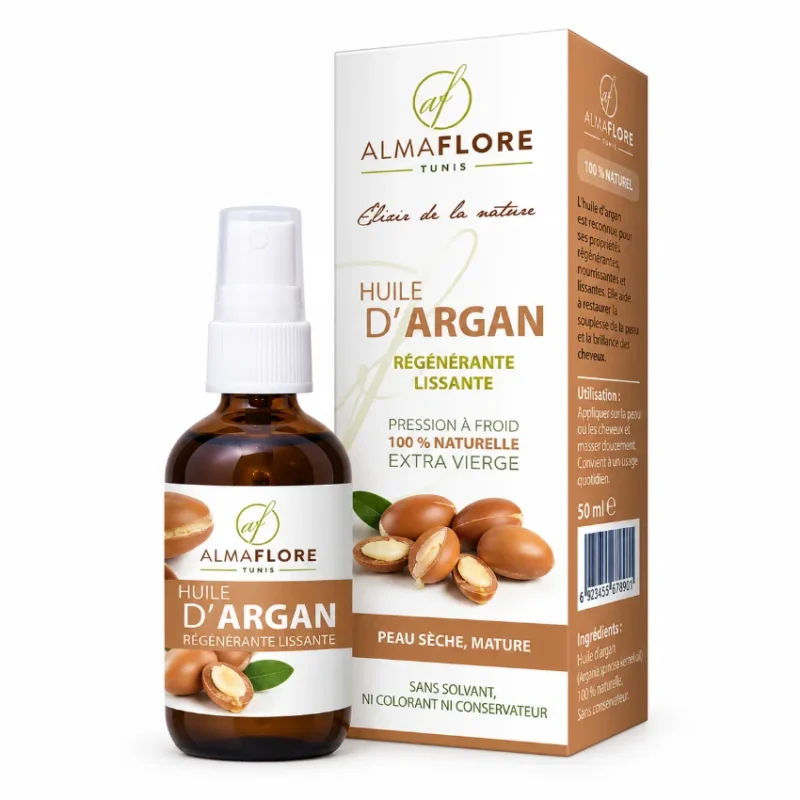 ALMAFLORE HUILE D’ARGAN BIO, 50ML