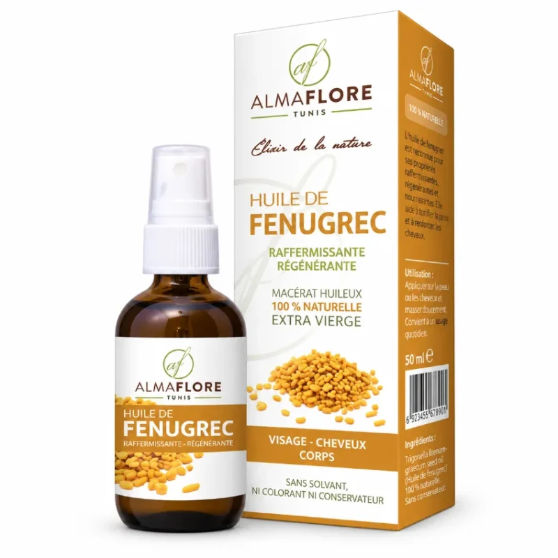 ALMAFLORE HUILE DE FENUGREC,50ML
