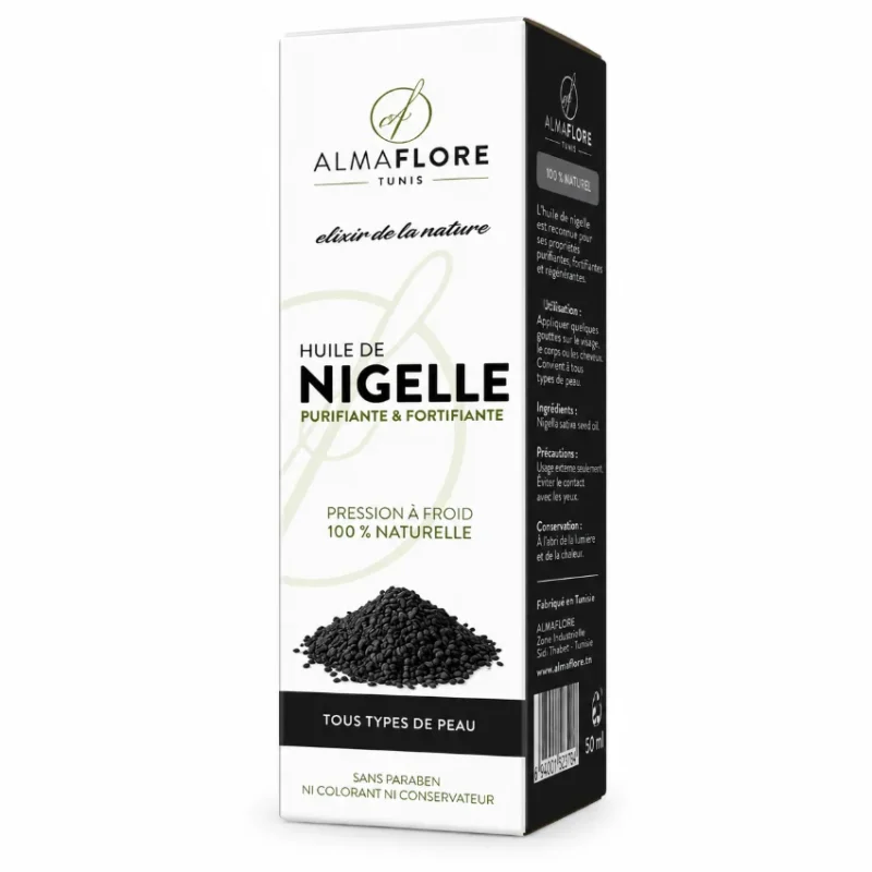 ALMAFLORE HUILE DE NIGELLE BIO, 10ML