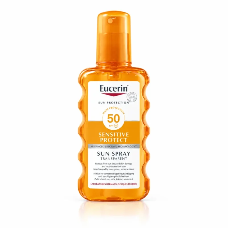 EUCERIN SUN SENSITIVE PROTECT SPRAY TRANSPARENT SPF50 200ML