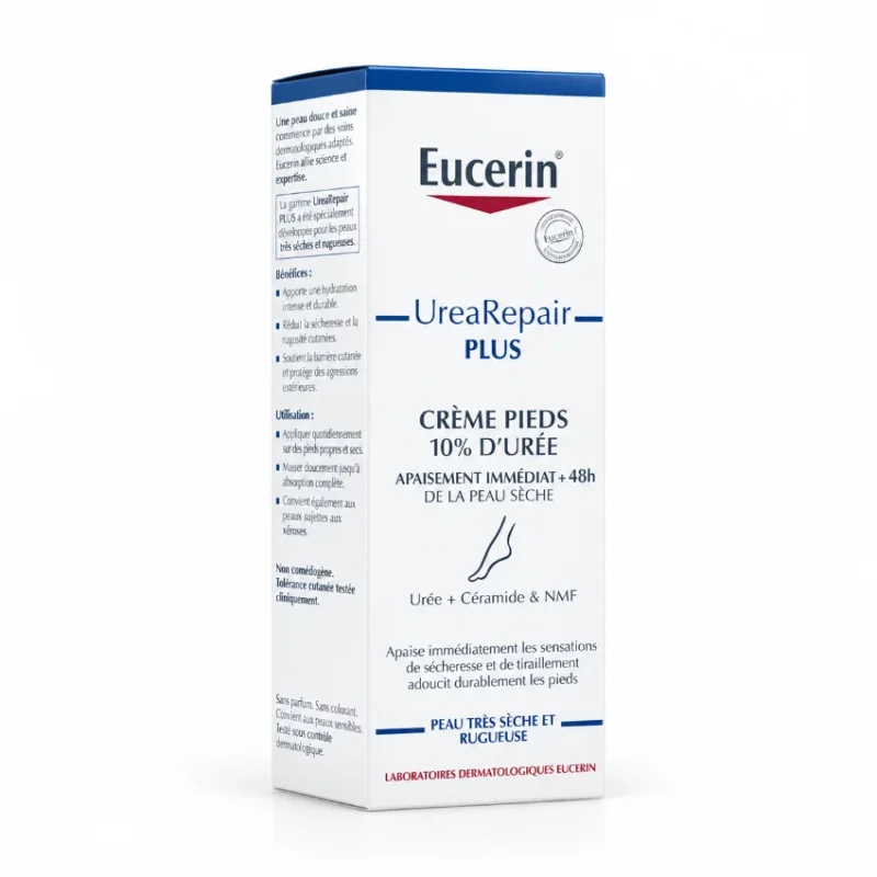 Eucerin Urea Repair Plus crème pieds, 100ML