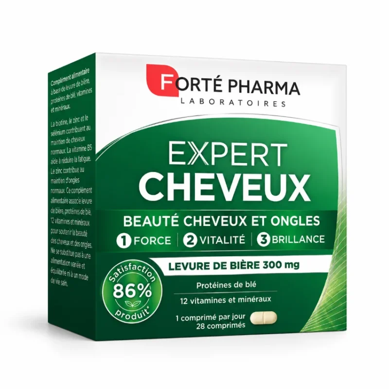 FORTE PHARMA EXPERT CHEVEUX, 28 COMPRIMES