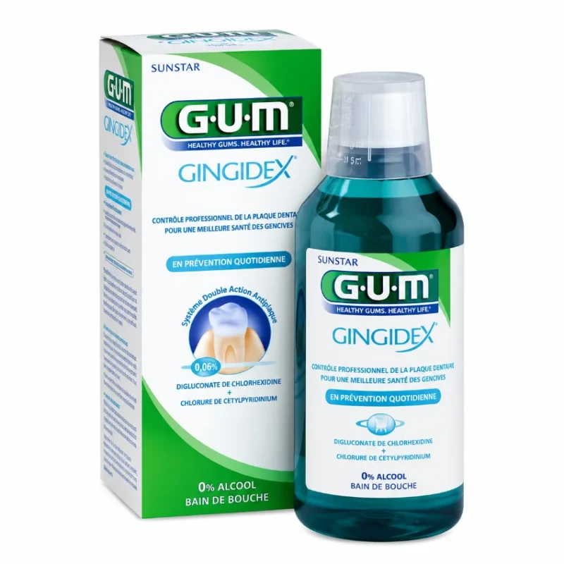 GUM Gingidex Bain de Bouche, 300ml