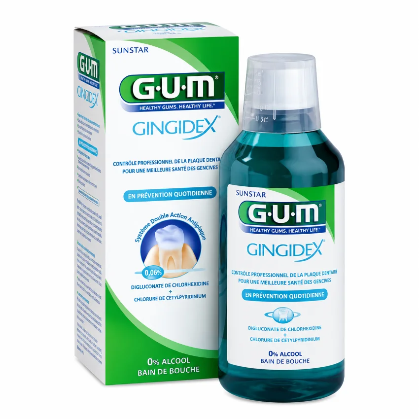 GUM Gingidex Bain de Bouche, 300ml GUM Gingidex Bain de Bouche, 300ml