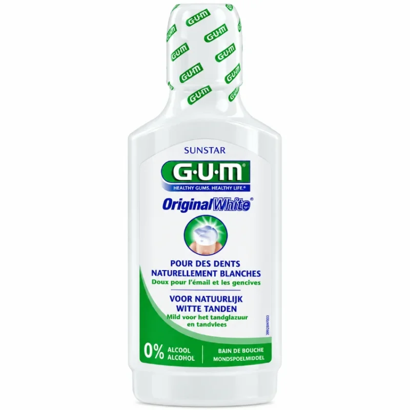 GUM Original White Bain de Bouche, 300ml