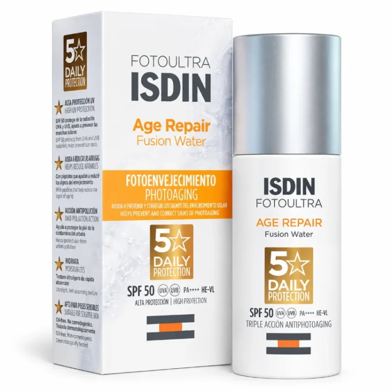 ISDIN ÉCRAN SOLAIRE AGE REPAIR TRIPLE ACTION SPF 50+ 50 ml
