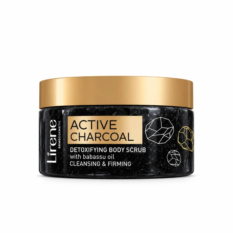 LIRENE GOMMAGE CORPOREL DETOXIFIANT AU CHARBON ACTIF 200G