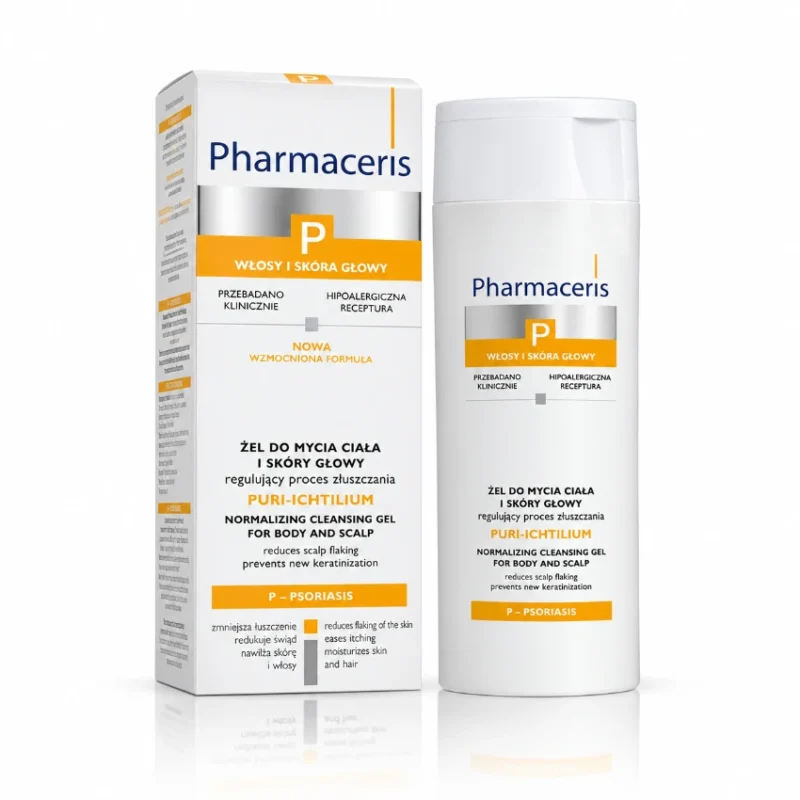 Pharmaceris PURI-ICHTILIUM GEL DOUCHE SHAMPOING