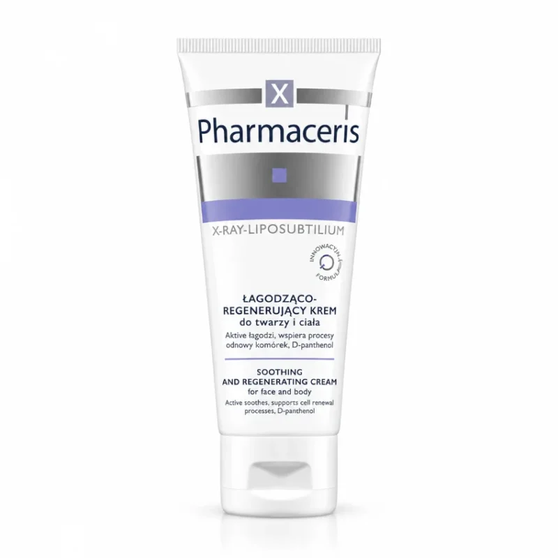 PHARMACERIS X SOOTHING AND REGENERATING FACE AND BODY CREAM 75 ML