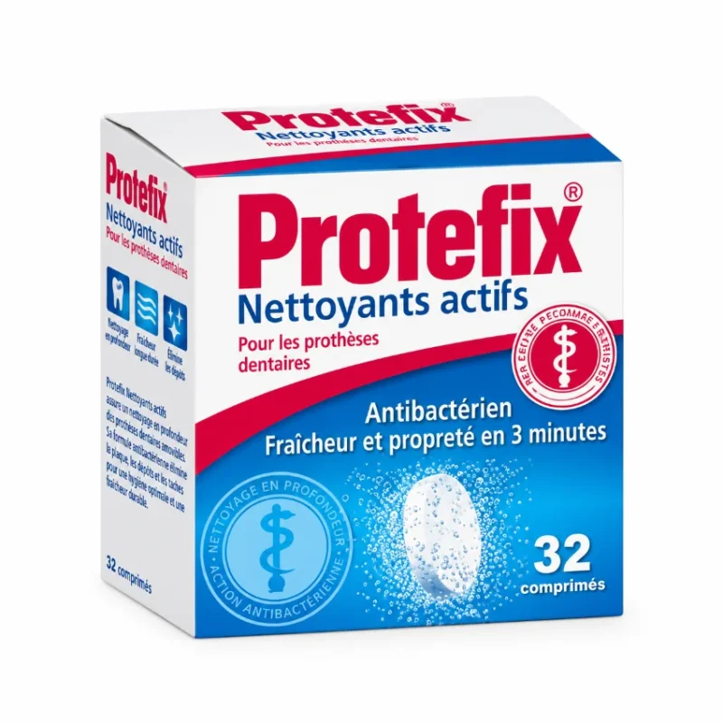 Protefix Nettoyant 30 Comprimés